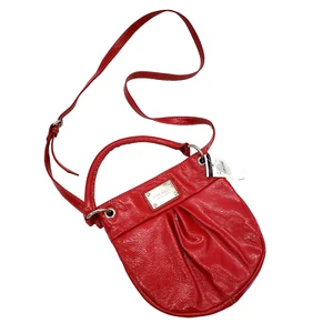 NINE WEST Red Patent Crossbody Handbag Purse Bag Has Tags - Picture 1 of 11