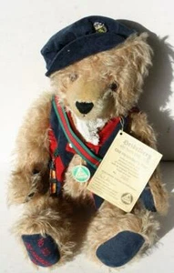 Hermann Teddy Bear Old Heidelberg Bear Dressed Heidelberg Student Bierzipfel --- - Picture 1 of 1