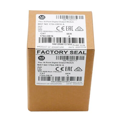 New Factory Sealed AB 1794-OB16 SER A Flex 16 Point Digital Output Module - Image 1 of 4