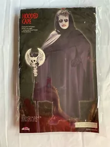 Fun World Halloween Hooded Cape OSFM Up To Size 14 Cosplay Costume - Picture 1 of 4