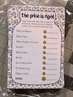 The Price Is Right Baby Shower Card Game Set For 34 Players