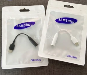 Original Samsung Audio Adapter USB-C auf 3,5mm Klinke Aux Typ-C Headset Kabel - Bild 1 von 13