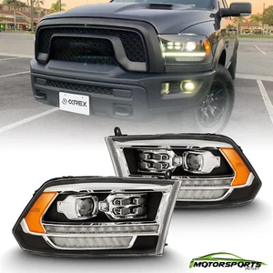 For 09-18 Ram Truck PRO-Series (5th Gen 2500 Style) Projector Headlights Black - Picture 1 of 5