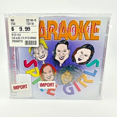 Sing Along with Spice Girls (RARE Karaoke)  [ New Import CD, 1997 ] Foto 1 de 4
