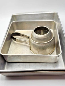 Vtg Bake Ware Lot Bake King Mirro Foley Wearever Aluminum Cake Pans Sifter - Picture 1 of 9