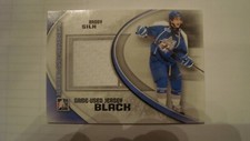 BRODY SILK 2011-12 ITG HEROES AND PROSPECTS GAME USED JERSEY BLACK