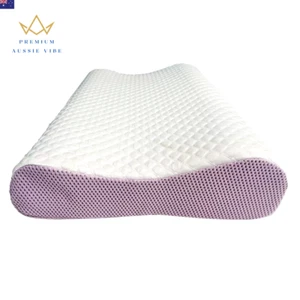 Pectin Pillow Breathable Air Layer TPE Pillow Washable with Water, Zero Pressure - Picture 1 of 9