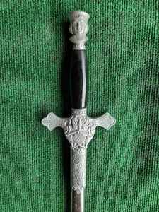 KNIGHTS OF COLUMBUS Ceremonial Sword + Scabbard & Carry Case New York USA - Picture 1 of 11