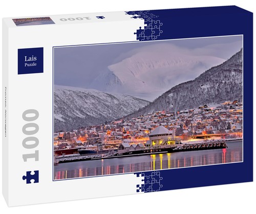 Lais Puzzle 2000 Pezzi – Vista Dal Traghetto Sul Fiordo Più Stretto Della Norvegia, Paesaggio Norvegese