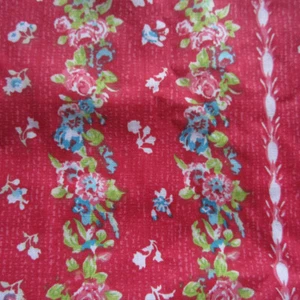 70cm x 114cm Country Garden Newer Cotton Blend Sewing Fabric Craft Quilt Retro - Picture 1 of 5