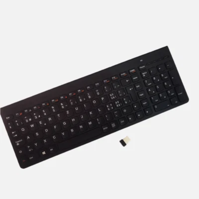 Lenovo SK-8861 black wireless keyboard Switzerland layout - Image 1 of 4