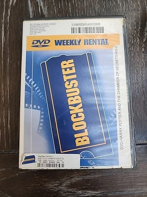 Harry Potter And The Chamber Of Secrets DVD W Blockbuster Case - Authentic! Read - Image 1 of 4