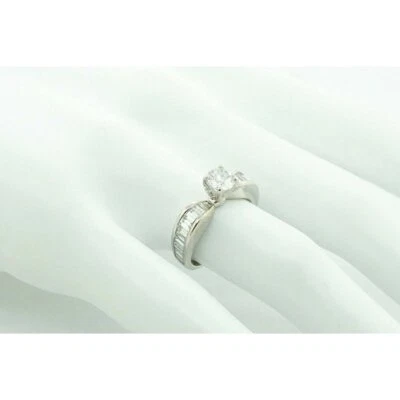  18k White Gold Diamond Engagement Ring 1.45 TCW - Discount Jewelry - Image 1 of 4