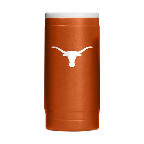 Texas Longhorns 12oz. Flipside Powdercoat Slim Can Cooler Cover