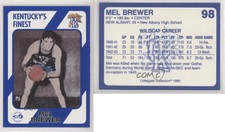 1989 Collegiate Collection Kentucky Wildcats Kentucky's Finest Mel Brewer #98