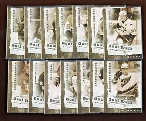 2006-07 Upper Deck Series 2 Goal Rush Insert Set (14) - Picture 1 of 1