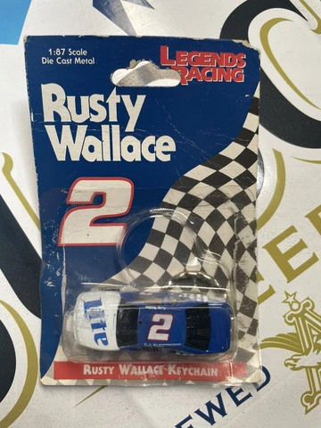 NASCAR/RARE RUSTY WALLACE #2/KEYCHAIN MODEL CAR Cover