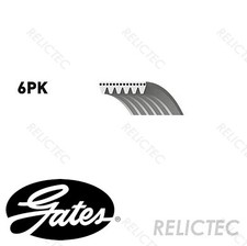 Multi V-Ribbed Belt for Audi Citroen Ford Seat Peugeot Renault VW Subaru:A4,A5