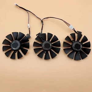 For ASUS ROG STRIX GTX1060 1070 1080TI Replace Graphics Card Cooling Fan Part - Picture 1 of 7