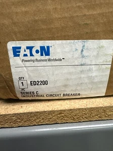 CUTLER HAMMER/EATON, ED2200, 200A, 240V, 2 POLE, CIRCUIT BREAKER New In Box - Picture 1 of 2