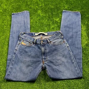 Jeans Diesel Vintage Para Hombre 30 Pierna Recta Azul Denim Exterior 5 Bolsillos Clásicos - Imagen 1 de 16