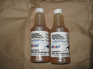 Mobil  DTE26 Medium/Heavy Hydraulic oil (2 Pints, 16 oz/ea) NEW!!! - Picture 1 of 1