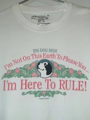 Camiseta Big Dogs Camisas Camiseta Top Blusa Mujer Nueva Sin Etiquetas Algodón Logo Gráfico S/M Foto 1 de 4