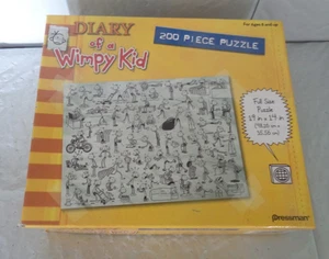 Diary Of A Wimpy Kid - Full Size - 200 Piece Jigsaw Puzzle - New - Picture 1 of 2