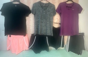 Women’s Size Medium Lot of 5- Active Workout - Picture 1 of 8