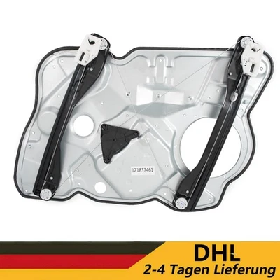 Elektrischer Fensterheber Vorne Links ohne motor für SKODA OCTAVIA II 2 1Z3 1Z5 - Bild 1 von 4