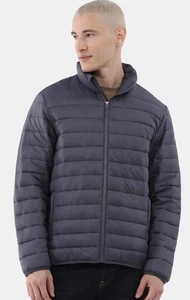 Neu mit Etikett Ozark Trail graue große gefütterte Herrenjacke Reißverschluss Winter Gorpcore leicht 2XL - Bild 1 von 11
