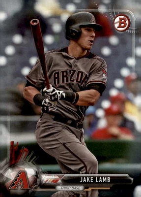 2017 Bowman #71 Jake Lamb Arizona Diamondbacks - Image 1 of 2