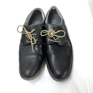 Penguin Herren US 10,5 Wade Schwarz Leder Schnürschuhe Oxford Schuhe von Munsingwear - Bild 1 von 9