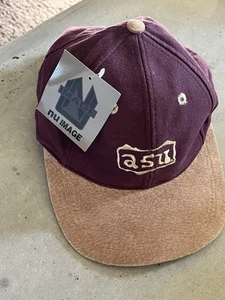 ASU Arizona State University Sun Devil Maroon Nu Image Hat - Picture 1 of 8