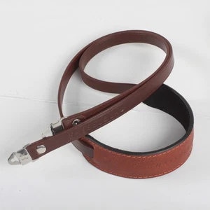 Brauner Echtleder-Riemen für Hals und Schulter für Hasselblad 500C/CM/ELX Kamera - Picture 1 of 10