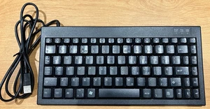 Sejin Wired USB Compact Keyboard (Black) - Picture 1 of 2