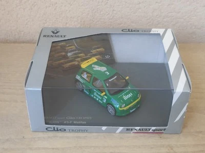 Renault Sport Clio Trophy "ILION" F.Matifas Modellino 1/43 Universal Hobbies - Immagine 1 di 4