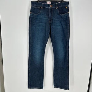 Wrangler Rooted Hergestellt in den USA Texas Blau Denim Jeans Herren 34X34 - Bild 1 von 10