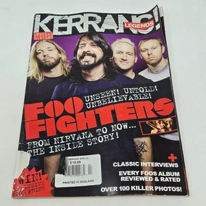 2007 KERRANG! LEGENDS MAGAZINE FOO FIGHTERS DAVE GROHL SPECIAL EDITION - Picture 1 of 9