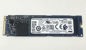 KIOXIA/Toshiba 256GB XG6 PCIe NVMe M.2 SSD KXG60ZNV256G Dell P/N 3VFCP - Afbeelding 1 van 2