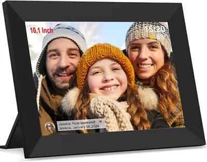 10.1 inch WIFI Digital Picture Frame 16GB HD IPS Touch Screen Uhale APP Control - Picture 1 of 6