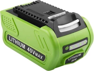 40V 6.0Ah For Greenworks 40V G-MAX Lithium Battery 29462 29472 29717 29727 24252 - Picture 1 of 10