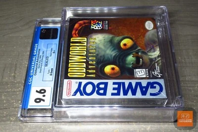 CGC 9.6 A++ - Oddworld Adventures Original Game Boy, GameBoy 1998 NEW! - Image 1 of 4