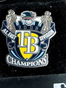 MLB 2008 AL East Champions Tampa Bay Rays Anstecknadel hergestellt von Pro Specialties - Bild 1 von 3