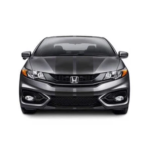 Dual 11" Racing Stripes Self Healing Vinyl fits Honda Civic Coup 2012 to 2015 - Bild 1 von 16
