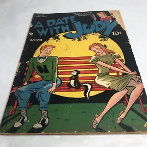 A DATE WITH JUDY Aug.-Sept. No. 6 A 52 page Magazine 1948 - 10c - Picture 1 of 10