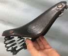 Vintage 1990s BROOKS England CONQUEST ALL TERRAIN Leather Coil Spring Saddle