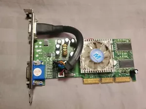 NVIDIA GeForce4 MX440 with AGP8X 64MB Dual VGA 82228M/V1 198PCI-64Twin - Picture 1 of 3