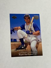 Johnny Damon 1994 Upper Deck Baseball Prospect Card # 6 Kansas City Royals RC