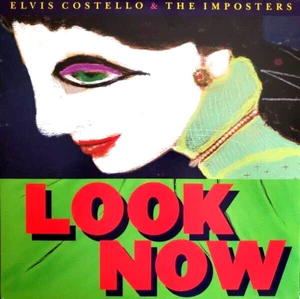 ELVIS COSTELLO AND THE IMPOSTERS "LOOK NOW" (2 LPS/RED) PREMIUM USED LP (NM/EX) - Picture 1 of 1